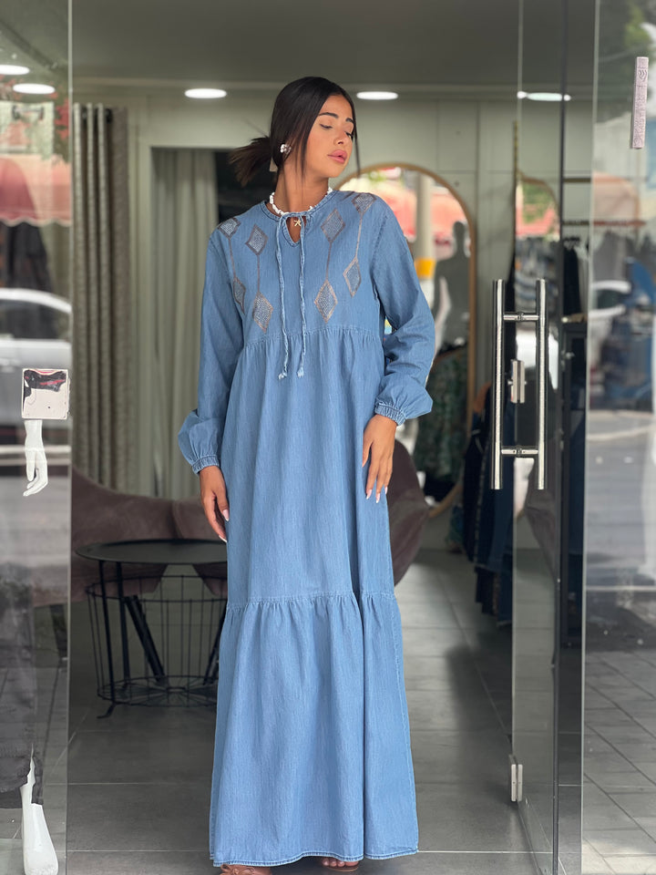 שמלת ג׳ינס ליה